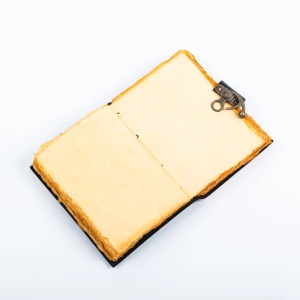 Jurnal Vintage din Piele Grimoire – Model „Wolf Totem” - Img 4