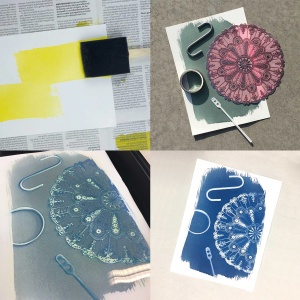 Kit DIY Cianotipie (Cyanotype) – Imprimare Fotografică Solară pe Cărți Poștale - Img 5