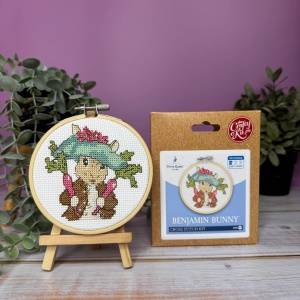Kit Mini Cross Stitch (Punct în Cruce) – Iepurașul Beatrix Potter - Img 3