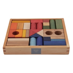 Cuburi de Construit Curcubeu, Wooden Story