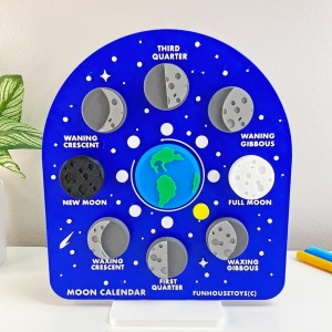 Puzzle și Model Didactic 3D – Fazele Lunii 4