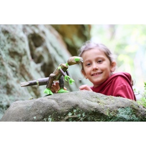 HABA Terra Kids Connectors – Set de Construcție Dinozauri din Elemente Naturale - Img 5