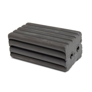 Becks Plastilina Profesionala - Bloc Mare (500g)-gri,maro,negru,rosu,portocaliu - Img 2