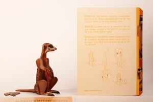 Felicitare 3D Decorativă - Familia de Suricate,Formes Berlin - Img 3