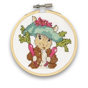 Kit Mini Cross Stitch (Punct în Cruce) – Iepurașul Beatrix Potter