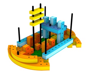 Set Construcție BAKOBA Combiner Inspiratie 3