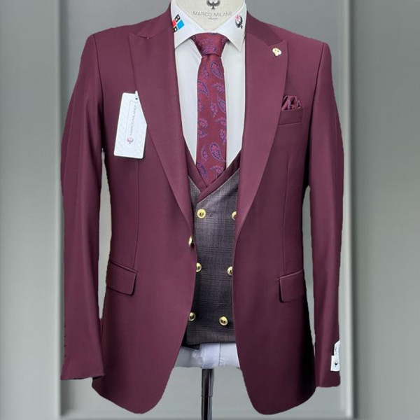 Costum Elegant 3 Piese Model 2022 LIMITED EDITION COD : CTB944