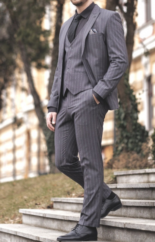 Costum Elegant 3 Piese Model 2024 LIMITED EDITION COD CTB1018