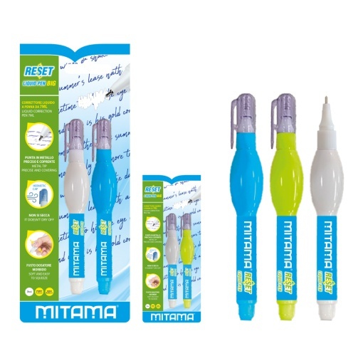 Set 2 creioane corectoare Mitama, blister, 7 ml, varf metalic - Img 1