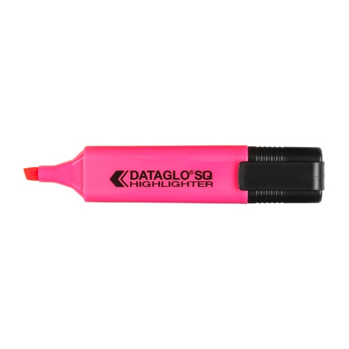 Textmarker Dataglo, corp dreptunghiular, varf 1-5 mm, roz - Img 1