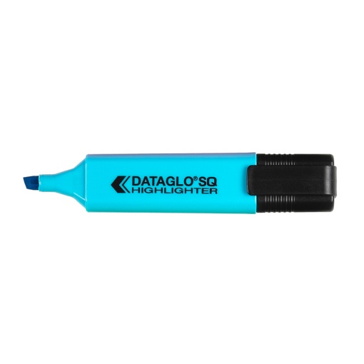 Textmarker Dataglo, corp dreptunghiular, varf 1-5 mm, albastru - Img 1