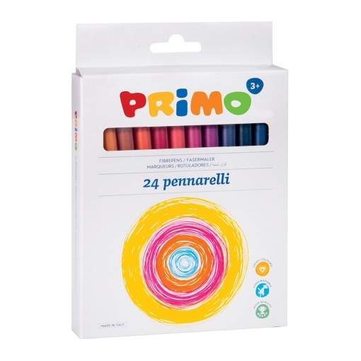 Markere colorate Morocolor Primo, 24 culori/cutie - Img 1