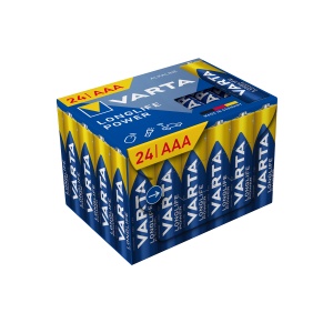 Baterii Varta Longlife Power, AAA, LR3, 24 bucati/set - Img 2