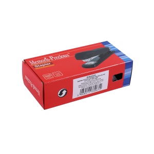 Capsator Memoris-Precious C25, 25 coli, capse 24/6, 26/6, negru - Img 2