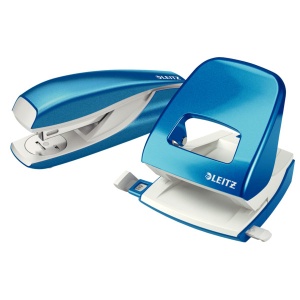 Capsator metalic Leitz WOW 5502 NeXXt Series, 30 coli, 200 capse P3 incluse, albastru - Img 6