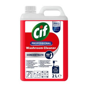 Detergent profesional concentrat Cif ProFormula, pentru baie, 2L