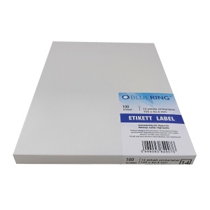 Etichete Bluering, 105 x 42.4 mm, 1400 etichete, 100 coli/top - Img 2