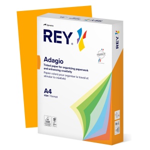 Hartie color REY Adagio, A4, 80g, 500 coli/top, portocaliu, Pumpkin 70