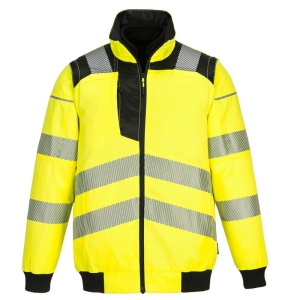 Jacheta de lucru Portwest PW302 Pilot 3 in 1 Hi-Vis, galben/negru, marime M