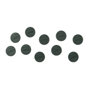Magneti pentru table NOBO, diametru 24 mm, sustin 4 coli, 10 bucati/set, negru