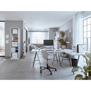 Mapa cu elastic Leitz WOW, carton laminat, A4, 250 coli, negru - Img 5