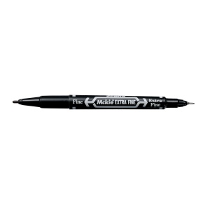 Marker permanent cu doua capete Zebra, Mckie Care, 0.5 mm/1 mm
