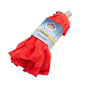 Mop microfibra, rosu