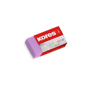Radiera Kores pastel KE-30, 40 x 21 x 10 mm - Img 4