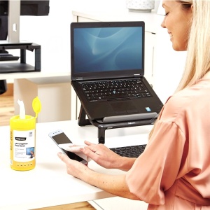 Servetele Fellowes pentru curatare ecran, 100 bucati - Img 2