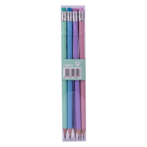 Set 8 creioane Apli Nordik, grafit HB, cu radiera, 8 bucati/set - Img 2