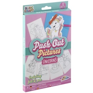 Set coloriaj cu perforator Creative Craft, 12 fise pentru colorat - Img 5