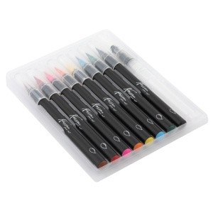 Set markere Creative Craft, varf tip pensula pe baza de apa, 8 bucati - Img 3
