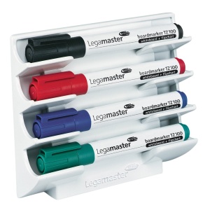 Suport magnetic pentru markere whiteboard, Legamaster, alb - Img 2