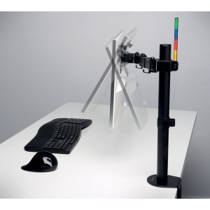 Suport pentru monitor Kensington SmartFit, brat ajustabil si extensibil, cu fixare pe birou, negru - Img 3