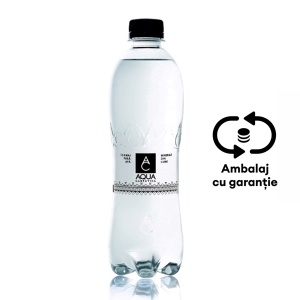 Apa minerala carbogazoasa Aqua Carpatica, 0.5 l, 12 sticle/bax, eticheta SGR