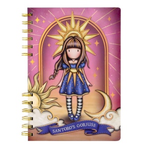 Caiet cu spira Gorjuss, Ray of Light, 192 file