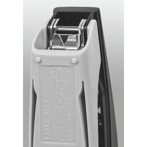 Capsator Leitz MINI 5517, 10 coli, capse 100 x nr. 10, negru - Img 3