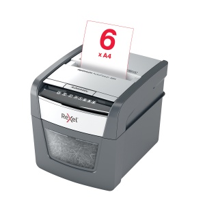 Distrugator documente automat, REXEL OPTIMUM 45X, P4, cross-cut, 45 coli - Img 5