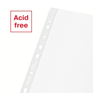 Folie de protectie Esselte Recycled, PP? reciclat, A4 MAXI, 70 mic, 50 bucati/cutie, standard - Img 6