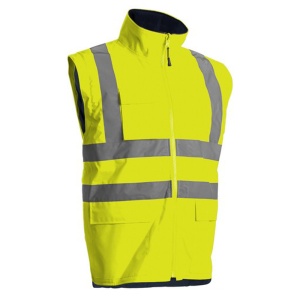 Jacheta 4 in 1 Hi-Viz Kanata, marime S, galben/albastru - Img 4