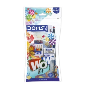 Kit de papetarie DOMS Wow, set complet pentru desen si scris