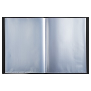 Mapa prezentare Exacompta, coperta, 30 file, A4, 24x32 cm, negru - Img 2