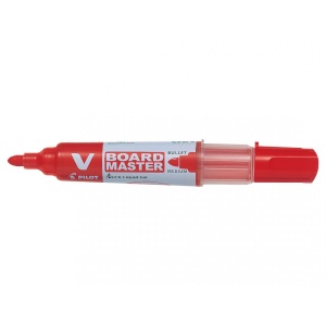 Marker pentru tabla Pilot V-Board, varf rotund, 2.3-6 mm, rosu