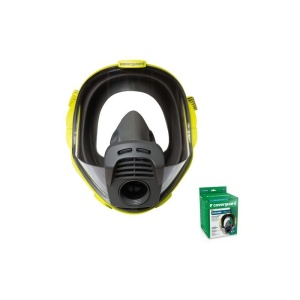 Masca integrala de protectie Coverguard Panarea MO20401, UNIV, EN 136
