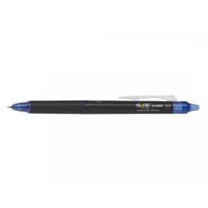 Roller cu gel Pilot Frixion Clicker, cu mecanism, 0.5 mm, albastru