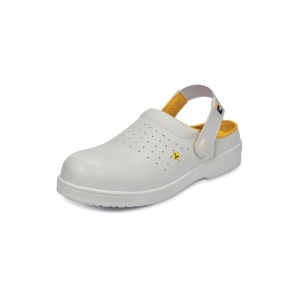 Sandale de protectie RAVEN ESD MF SB, alb, marimea 43