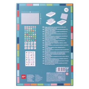 Set magneti litere, APLI, 28x18 cm, 60 bucati - Img 3