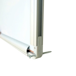 Tabla magnetica, Noki, INT-607, rama aluminiu, 120x240 cm, prindere pe perete - Img 3