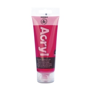 Tempera acrilica Morocolor Primo 75 ml rosu carmin