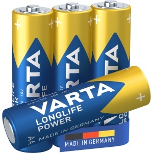 Baterii Varta Longlife Power, LR6, AA, alcaline, 1.5 V, 4 bucati/set - Img 3